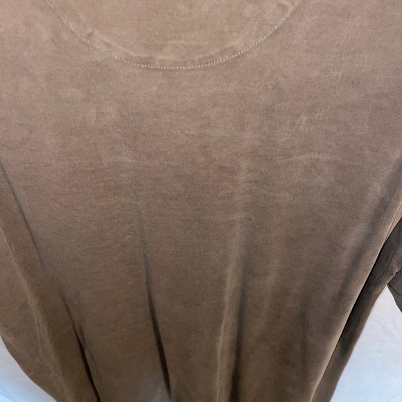 Tommy Bahama T Shirt Men Large Lrg L Brown Short Sleeve Henley - Picture 12 of 12